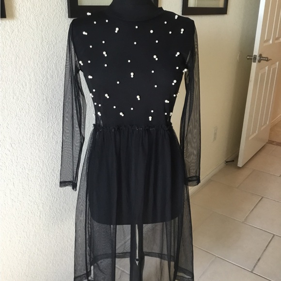 Zara | Dresses | Zara Pearl Black Tulle Dress Topsize Small | Poshmark Zara | Dresses | Zara Pearl Black Tulle Dress Topsize Small | Poshmark